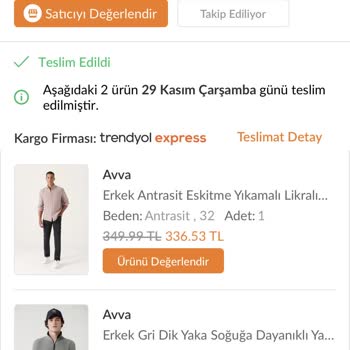 Avva Hatalı Ürün Siparişi Ve Muhatap Olmayışı