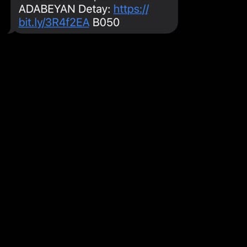 Ada Beyan Kargo Mesajı Kafa Karıştırdı!