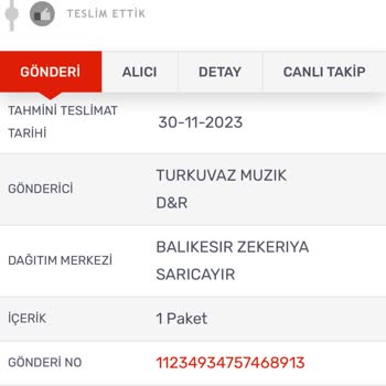 Kargomsende İle Dağıtıma Çıkan Kargo Operasyonel Sebeple Ulaşmıyor