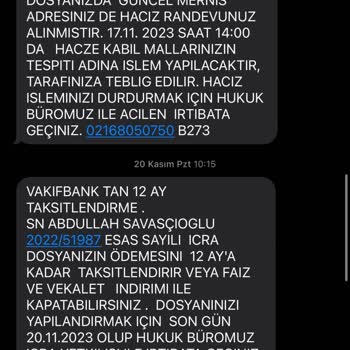 VakıfBank Yves Avukatlık Bürosu Mafyacılığı