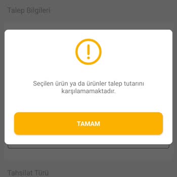 VakıfBank Halka Arz Alamıyorum. Sürekli Aynı Hatayı Veriyor.