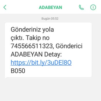 Ada Beyan Şüpheli Kargo Bildirimi Şaşkınlığı