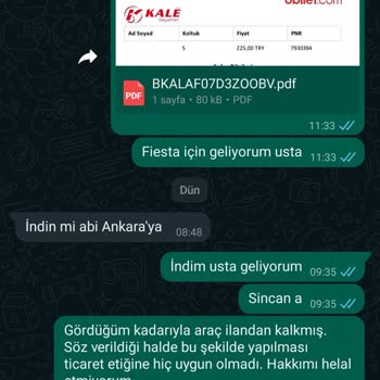 Sahibinden Y&B Motors Araç Alma Şikayeti