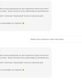 Hepsiburada Geciken Kargo Ve Sipariş İptali