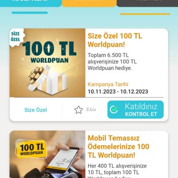 VakıfBank Puan Kampanyasında Kazandığım Puanları Vermedi