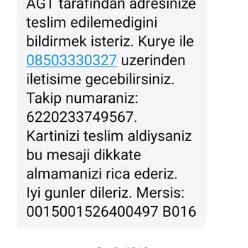Akbank Kartımı AGT Teslim Etmiyor!