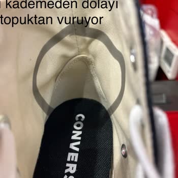 SuperStep Converse Bot Topuktan Vuruk Ve Yara Yaptı