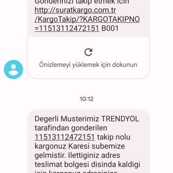 Sürat Kargo Kargom Dağıtıma Çıkmıyor