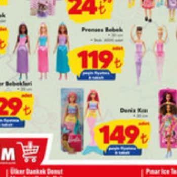 Şok Market, Kataloğundaki Barbie Bebekleri Satışa Sunmadı