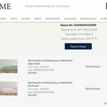 English Home Siparişinin Kasıtlı Olarak Teslim Edilmemesi