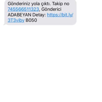 Ada Beyan Kargo Takip Numarası