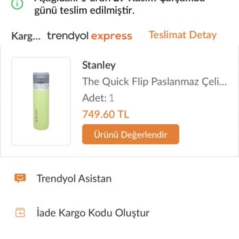 Trendyol Efsane Kasım Stanley Hatası