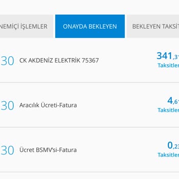 Denizbank Ödeme Talimatındaki Fatura Yatırılmamış