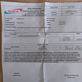 Vestel Fabrikasından Defolu Televizyon