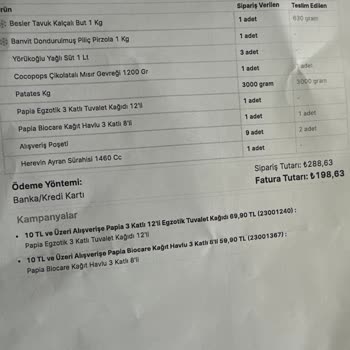 A101 Eksik Ürün Ve Çok Geç Getiriyorlar Saatler Sürüyor