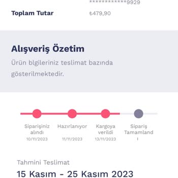 Penti.com Sipariş İade Sorunu