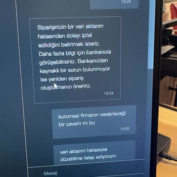 Zara Sipariş İptal Nedeni