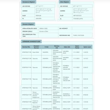 PTT Kargo Kargom Elime Ulaşmadı