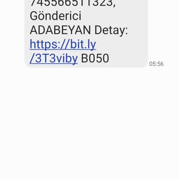 Trendyol Express Adabeyan Kargodan Gelen Mesaj