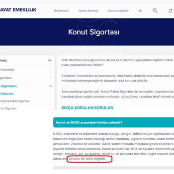 Eureko Sigorta Konut Kredisi İçin Usulsüz Konut Sigortası Yapılması