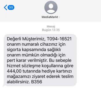 Media Markt Koruma Paketi Yalanı