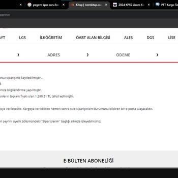 İsem Kitap Kitap Siparişim Neden Kargolanmadı?