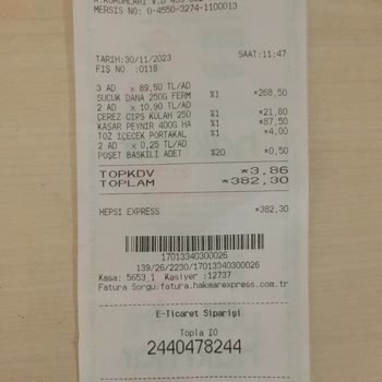 Hakmar Express Yanlış Eksik Ürün