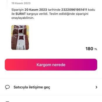 Sürat Kargo Ürünü Teslim Etmeden İade Sürecine Girdi İadem Yapılmadı