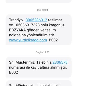 Yurtiçi Kargo Sorumsuzluk Ve Hizmet Kalitesi