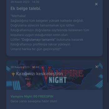 7 Slot Belgelerimi Onaylamıyor Paramı Yatırmıyor