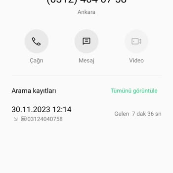 Superonline 0312 404 07 58 Numaradan Arayıp Bilgilerimi Aldılar