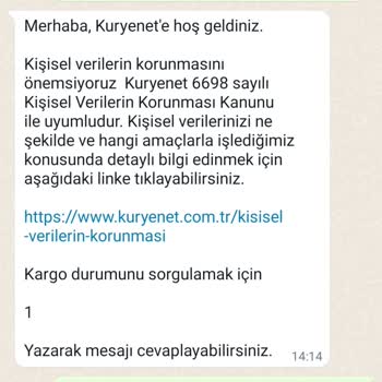 Kuryenet Kartımı Teslim Etmiyor