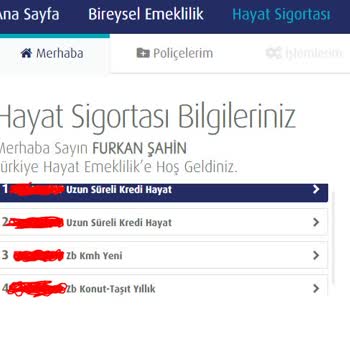 Ziraat Bankası Kredi İçin Zorla Yapılan Hayat Sigortası Ve BES İptalini İstiyorum!