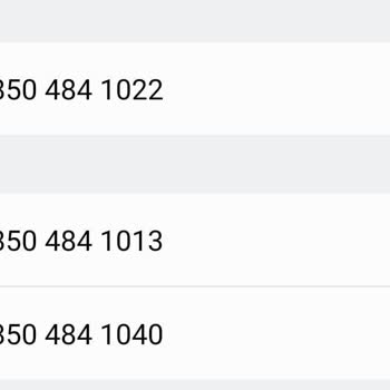 0850 484 10 83 08504841022, 08504841040, 08504841013 Numaralarından Arama Gelmesi