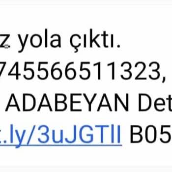 Ada Beyan Diye Bir Firmadan Gelen Mesaj