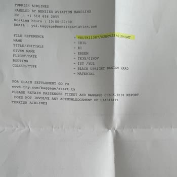 THY Raporu Tutulmuş Ve Kendi Kırdığı Valizimin Tazminatını Reddediyor