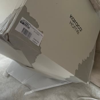 Karaca Home Ürünüm Hasarlı Teslim Edildi