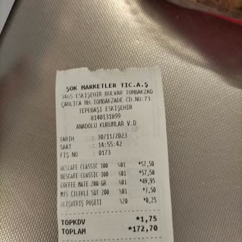 Şok Marketler Etiket Farklı Kasada Fiyat Farklı
