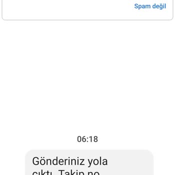 Trendyol Express Bilinmeyen Kargo Mesajı