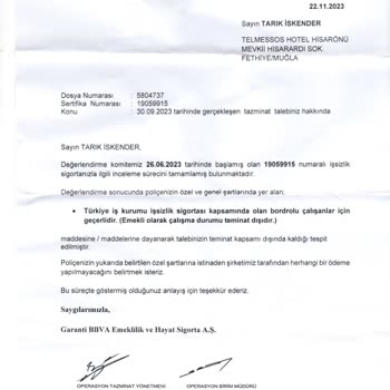 Garanti Emeklilik Kredi Kartı İşsizlik Sigortası Mağduriyeti