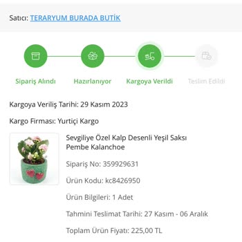 Çiçek Sepeti Sipariş Verilen Ürünü İptal Etmiyor!