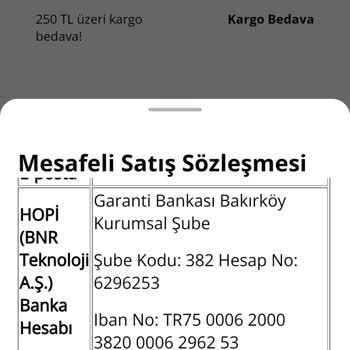 Hopipay Sipariş Edilen Ürünü Teslim Etmemek
