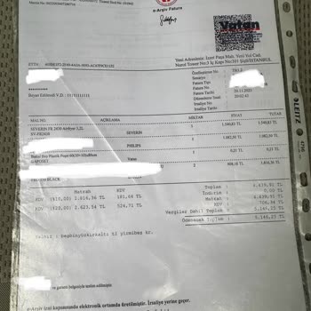 Severin Vatan Bilgisayar Ürün Sorunlu Satılması