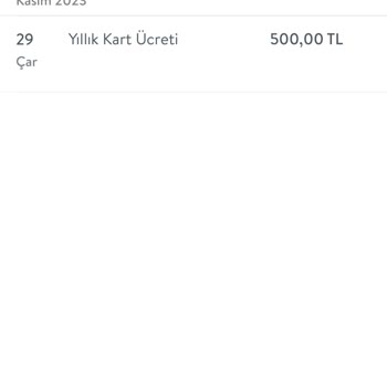 TEB Yıllık Kart Ücreti