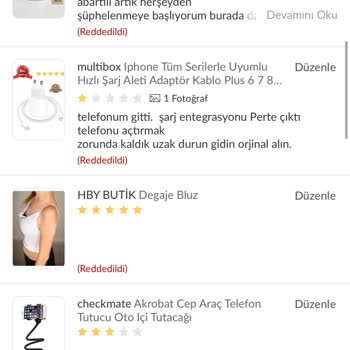 Trendyol Yorumlarımı Yayınlamıyor Engelliyor