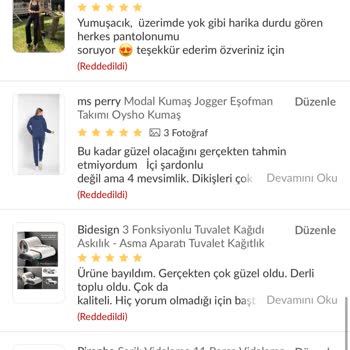 Trendyol Yorumlarımı Yayınlamıyor Engelliyor