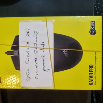 Corsair Boğaziçi Bilgisayar, Seri Numarası Yok Diye Fareyi Garanti Dışı Saydı.