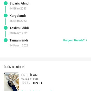 Sürat Kargo Almadığım Kargo Ürününün İletilmiş Gösterilmesi