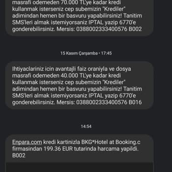 Booking.com Kredi Kartı Bilgim Dışı İşlem