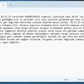 MNG Kargo'nun Müşteri Umursamazlığı